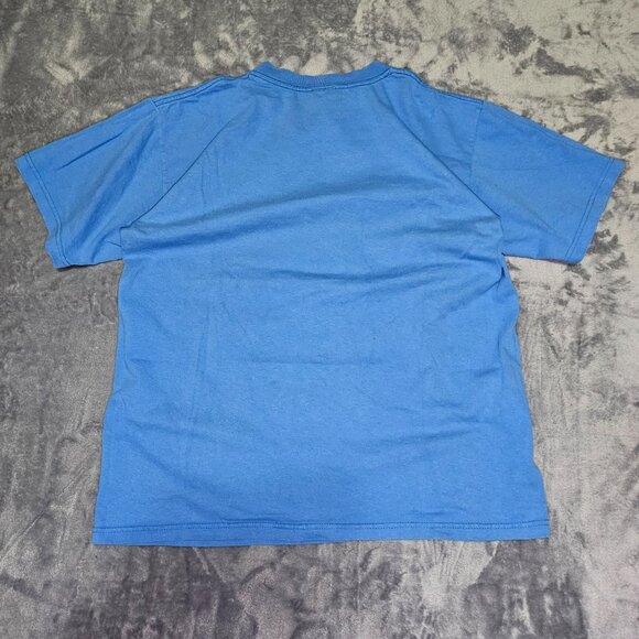 Y2K Seattle Washington Space Needle Tourist T-Shirt Size Medium Washed Blue - Picture 2 of 7